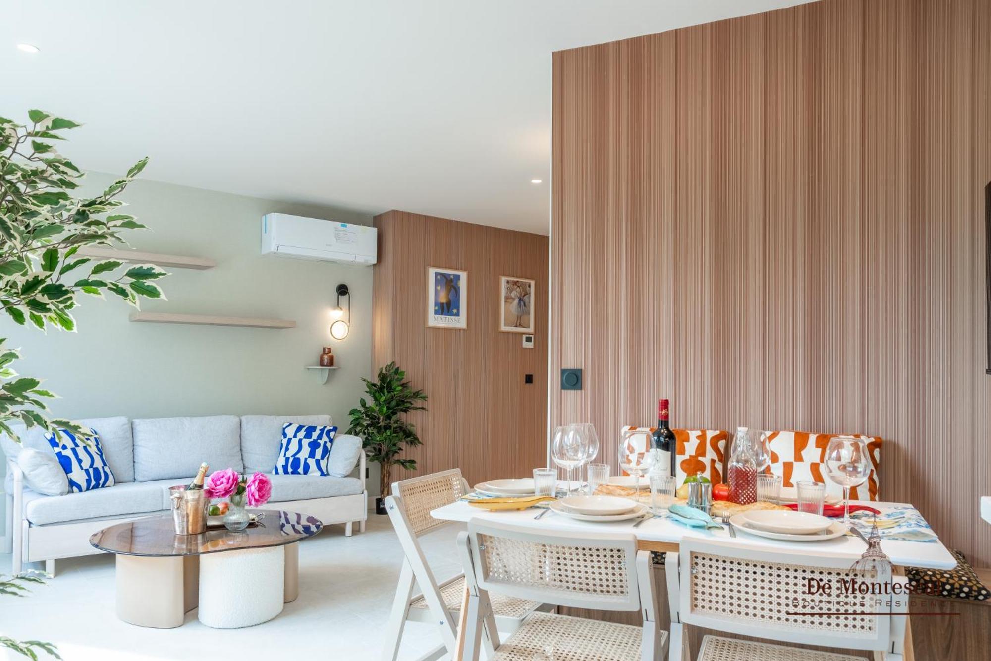 De Montescal - Hot Tub And Ac Cosy Apartment A Prime Location 40M2 Paris Eksteriør billede