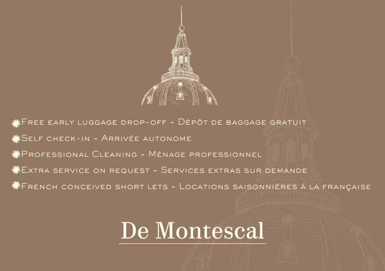 De Montescal - Hot Tub And Ac Cosy Apartment A Prime Location 40M2 Paris Eksteriør billede